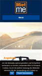 Mobile Screenshot of mietme.de